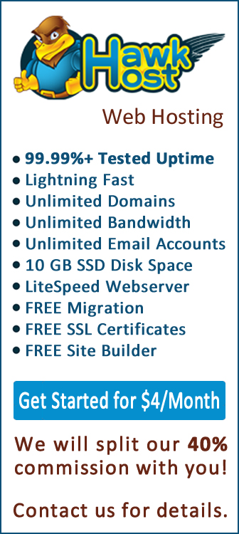 Hawk Host web hosting